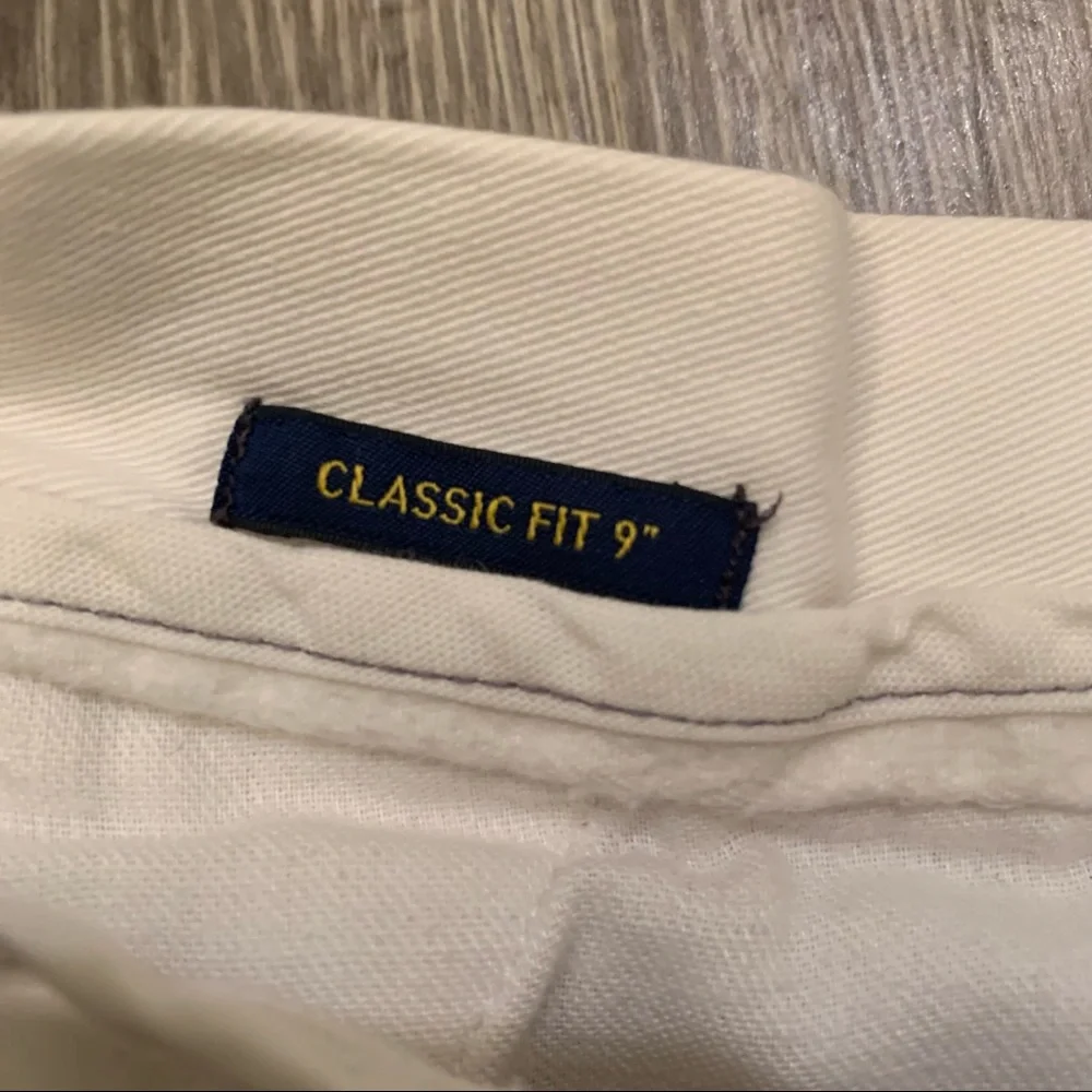 Polo Ralph Lauren Classic Fit 9” White Chino Shorts Men’s‎ Size 40